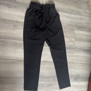 XS221 Simplee ruffle top dress pant